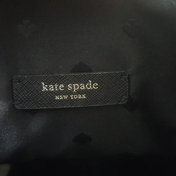 Kate Spade Joeley Black Glimmer Small Satchel and Cardholder - Picture 10 of 13